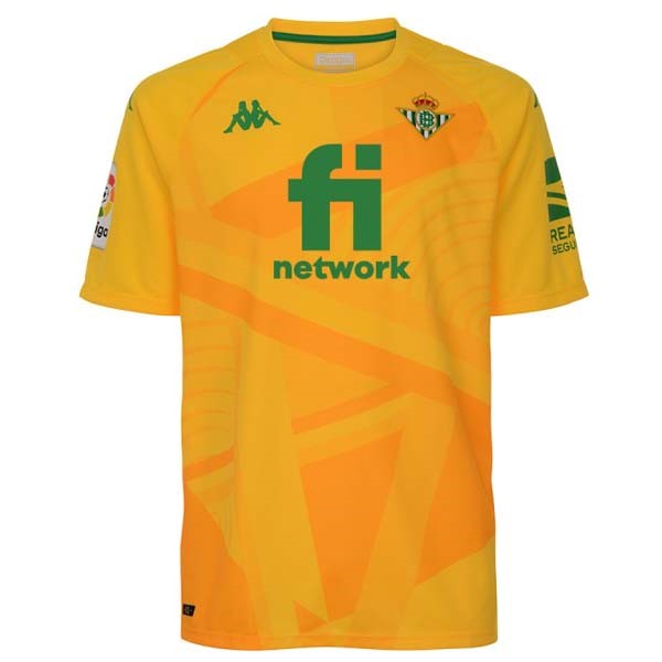 Thailand Trikot Real Betis Torwart 2021-22 Gelb